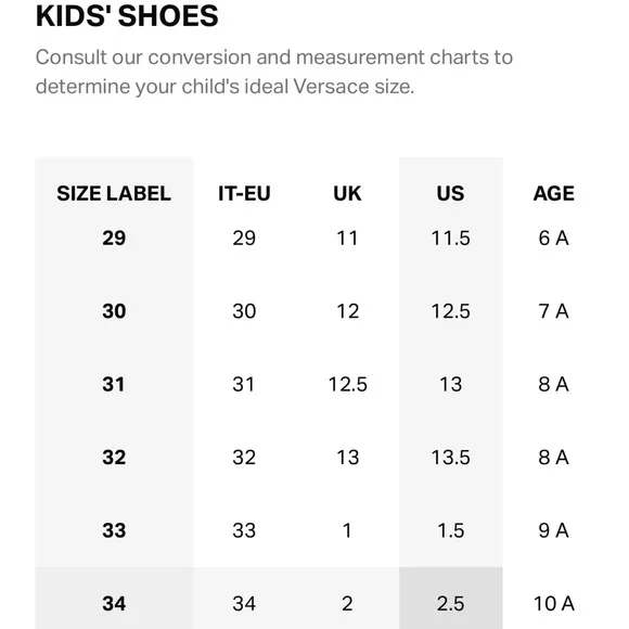 VERSACE UPCYCLE TRIGRECA KIDS SANDALS Sz US 2,5 - Picture 6 of 6